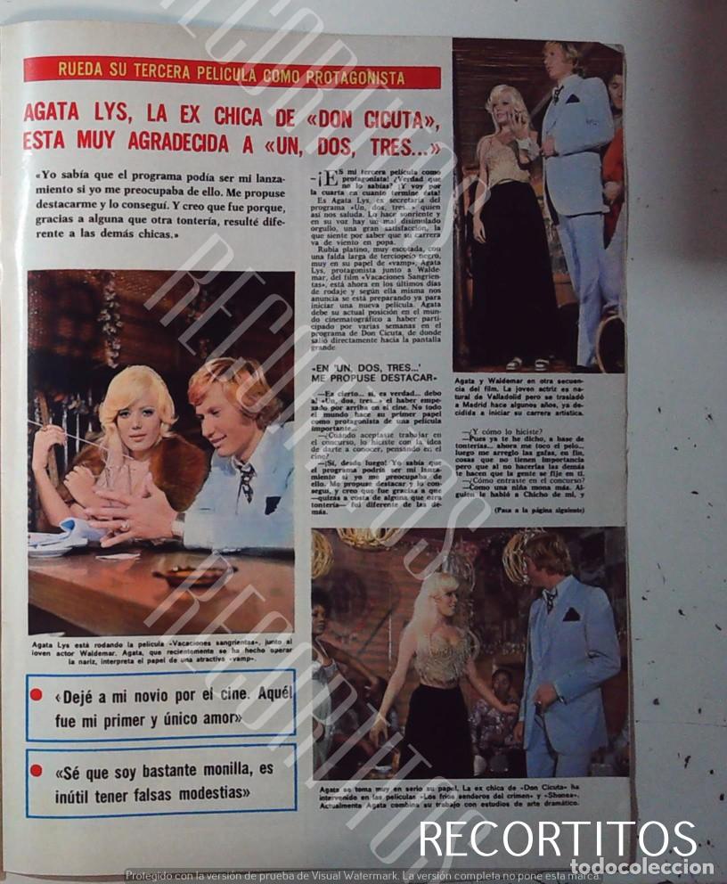 Collectionnisme de Revues et Journaux: WALDEMAR WOHLFAHRT EL VAMPIRO DE LA AUTOPISTA agata lys un dos tres jamon aneto