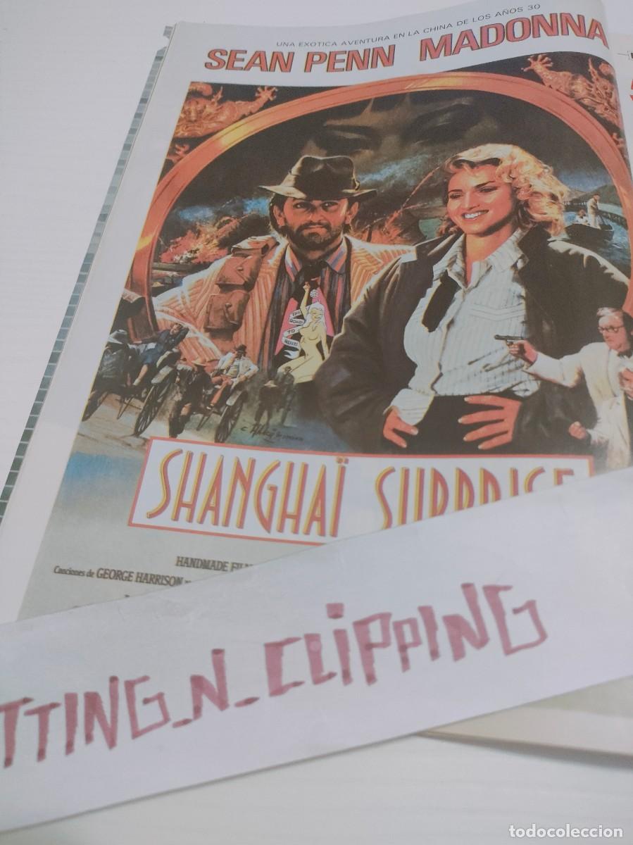 Coleccionismo de Revistas y Peri&oacute;dicos: Clipping RF8704 PUBLICIDAD SHANGHAI SURPRISE MADONNA
