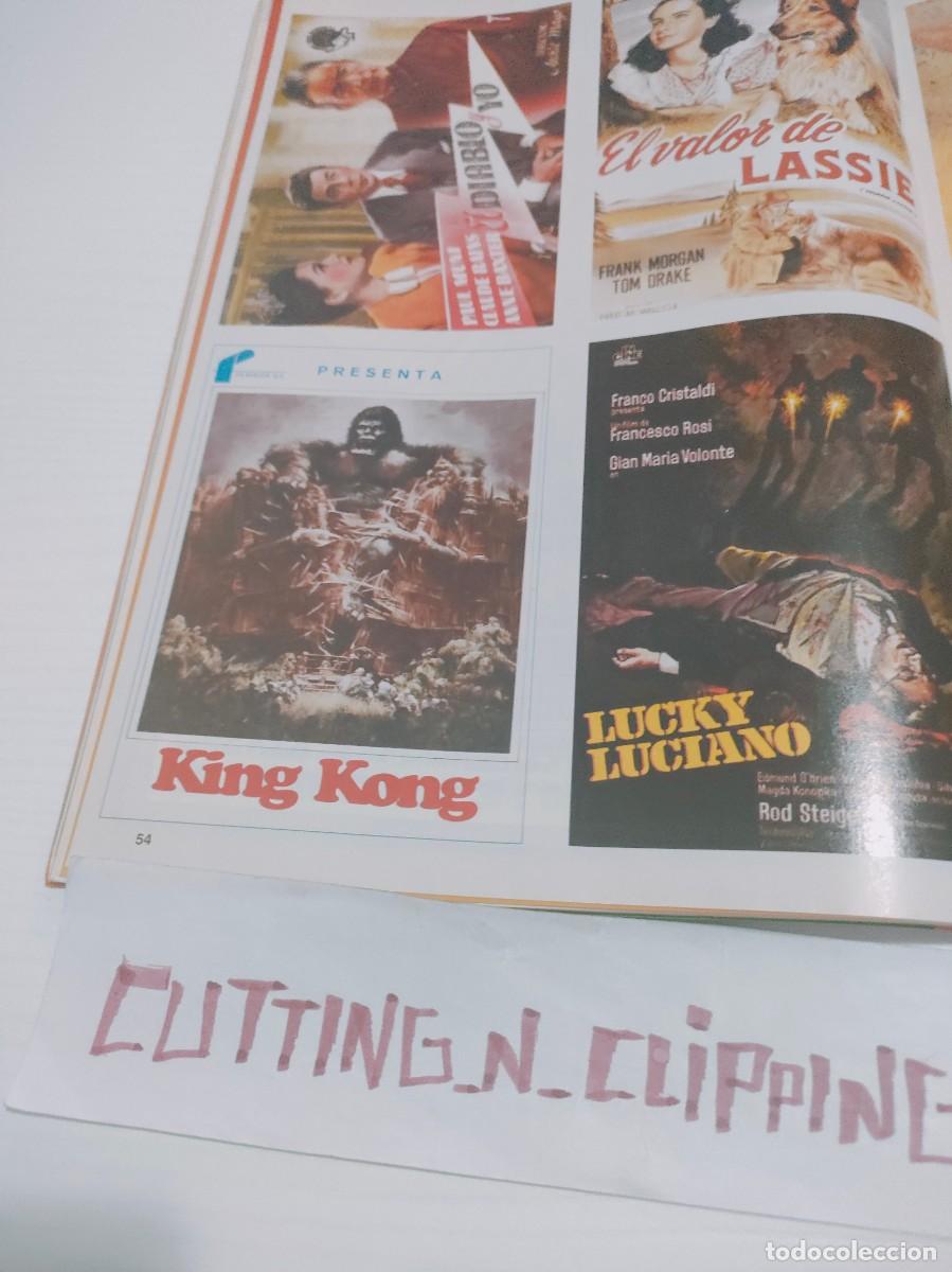 Coleccionismo de Revistas y Peri&oacute;dicos: Clipping RPT9104 PUBLICIDAD KING KONG, LUCKY LUCIANO, MAFIAS
