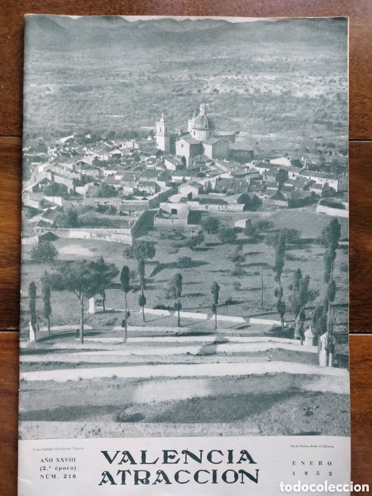 Coleccionismo de Revistas y Peri&oacute;dicos: Revista Valencia Atracci&oacute;n, enero 1953