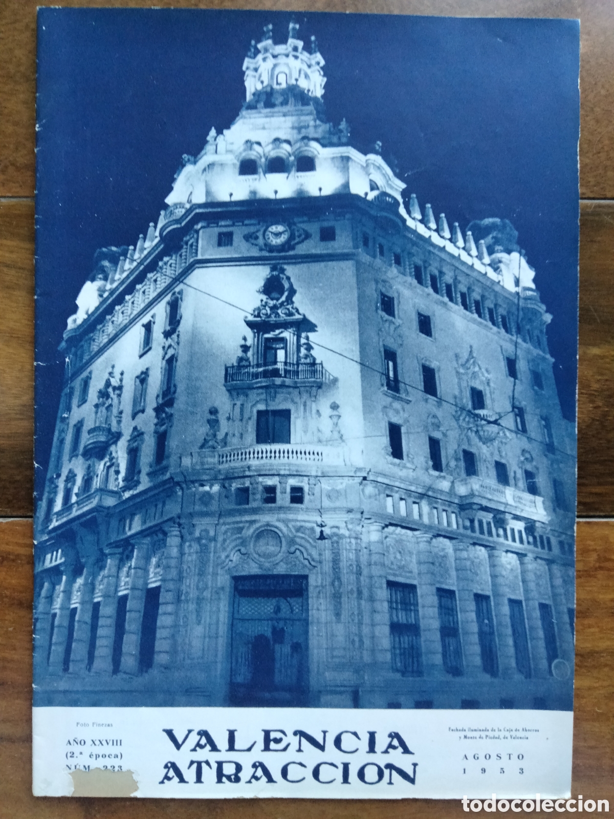 Coleccionismo de Revistas y Peri&oacute;dicos: Revista Valencia Atracci&oacute;n, agosto 1953