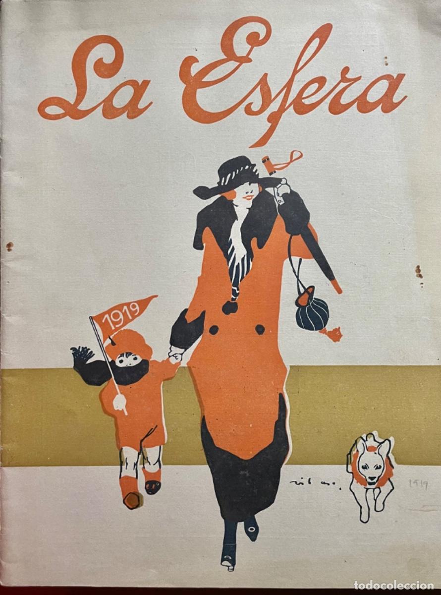 Colecionismo de Revistas e Jornais: LA ESFERA- REVISTA ILUSTRACION MUNDIAL- EXTRAORDINARIO 1919