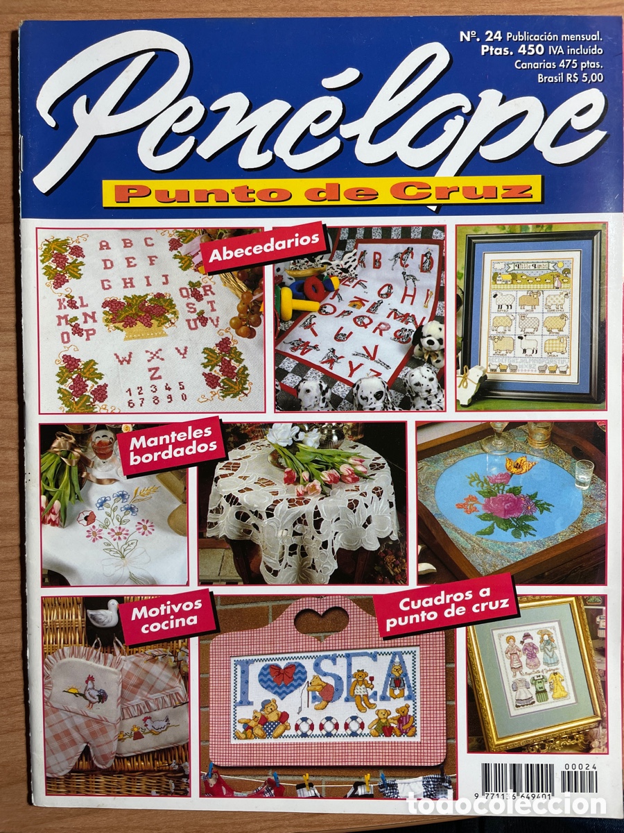 Coleccionismo de Revistas y Peri&oacute;dicos: Revista Pen&eacute;lope Punto de Cruz #24