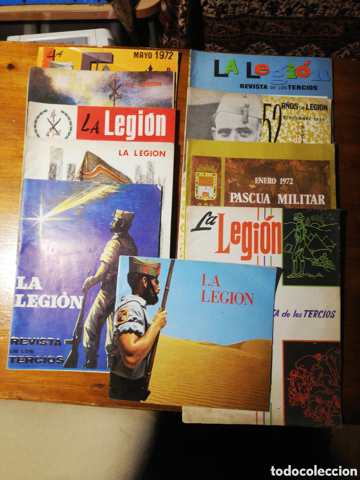 Coleccionismo de revistas y peri&oacute;dicos: La legion lote de 10 revistas de los tercios de los a&ntilde;os 70