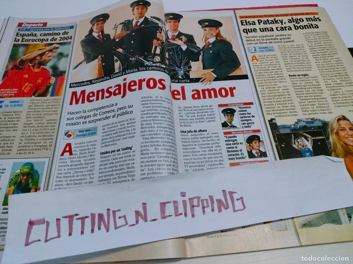 Coleccionismo de revistas y peri&oacute;dicos: Clipping ST021218 ELSA PATAKY, MERCEDES MOREDA, HAY UNA CARTA PARA TI
