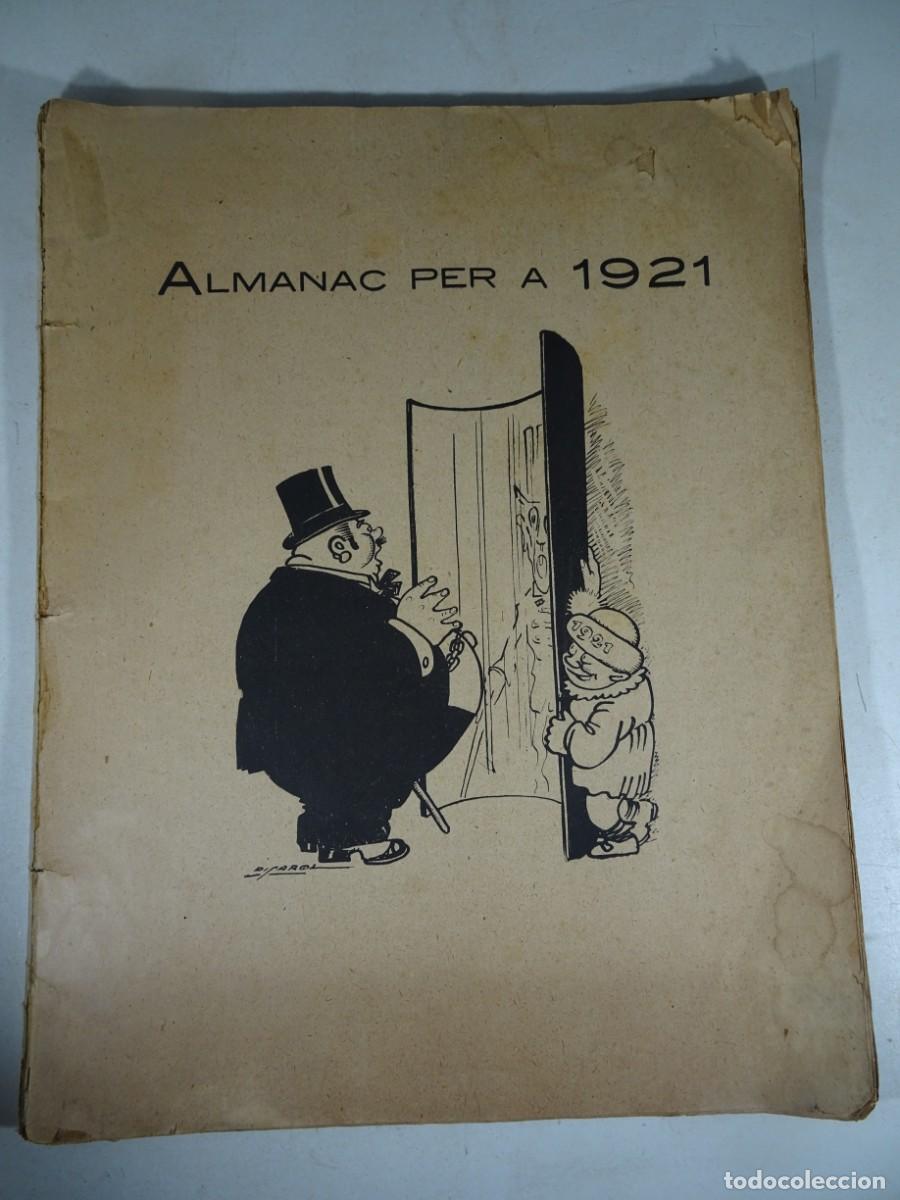 Collection Magazines and Newspapers: ANTIGUA PUBLICACI&Oacute;N , ALMANAC L&acute;ESQUELLA DE LA TORRATXA , ANY 1921, SIN PORTADA, VER FOTOS