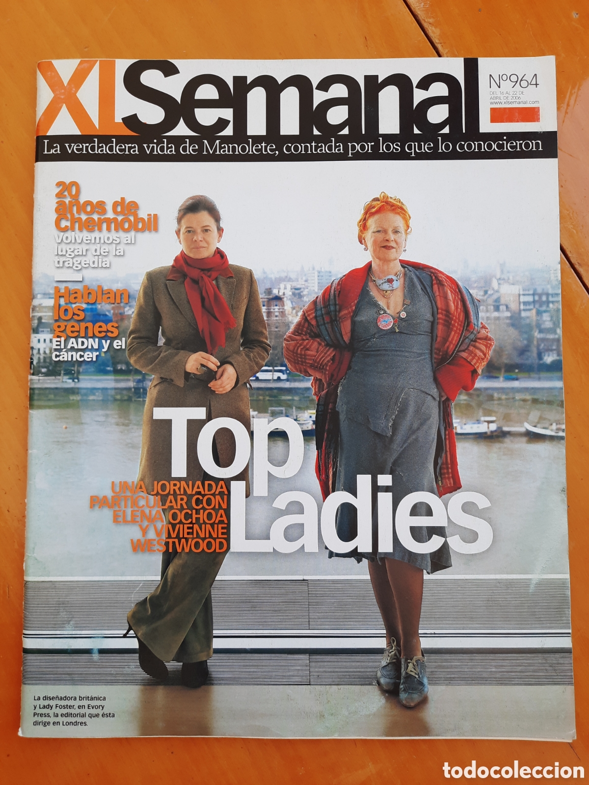 Coleccionismo de Revistas y Peri&oacute;dicos: REVISTA ABC &rdquo;XL SEMANAL&rdquo; NUMERO 964 FEBRERO DE 2006 (ELENA OCHOA Y VIVIENNE WESTWOOD / LA VERDADERA