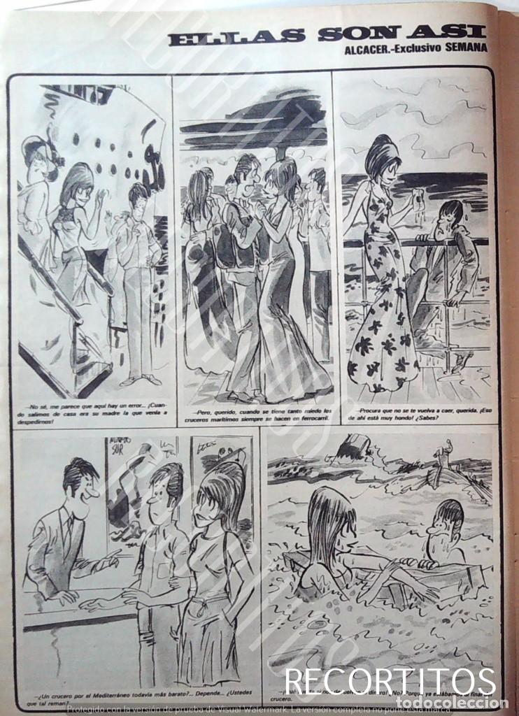 Collezionismo di Riviste e Giornali: ALCACER PIN UP SEMANA