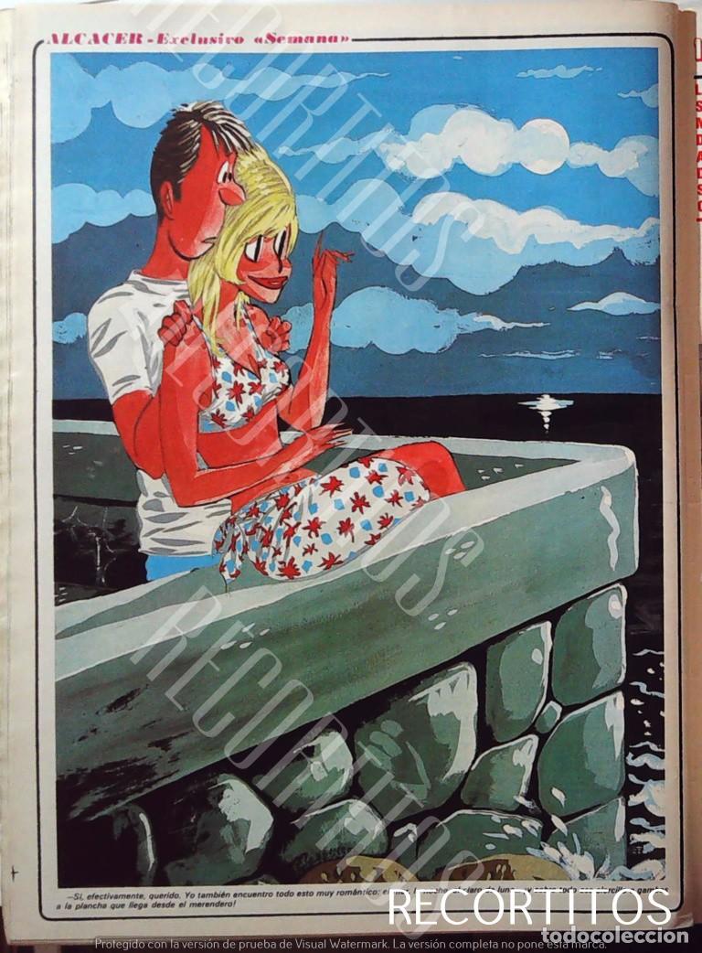 Collezionismo di Riviste e Giornali: ALCACER PIN UP SEMANA