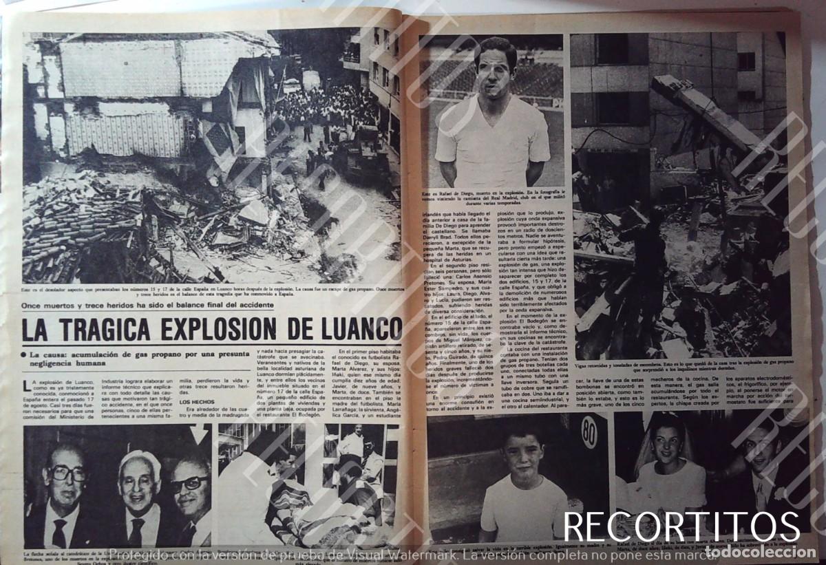Collezionismo di Riviste e Giornali: carlos asensio BRETONES SEVERO OCHOA EXPLOSION EN LUANCO RAFAEL DE DIEGO