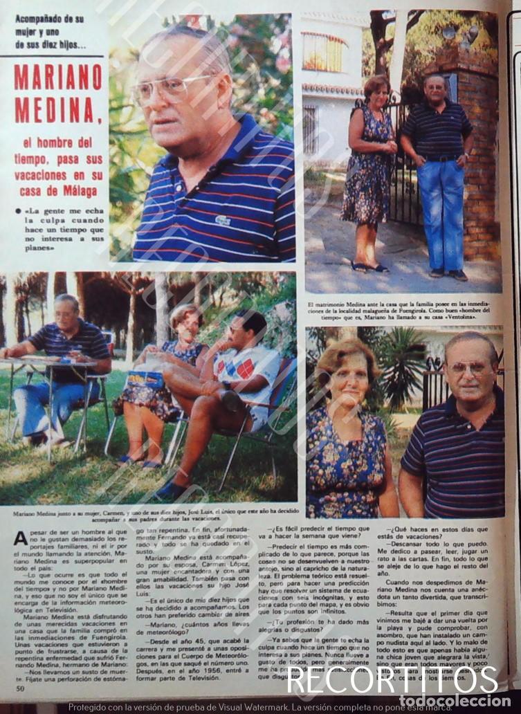Collezionismo di Riviste e Giornali: MARIANO MEDINA EL HOMBRE DCEL TIEMPO