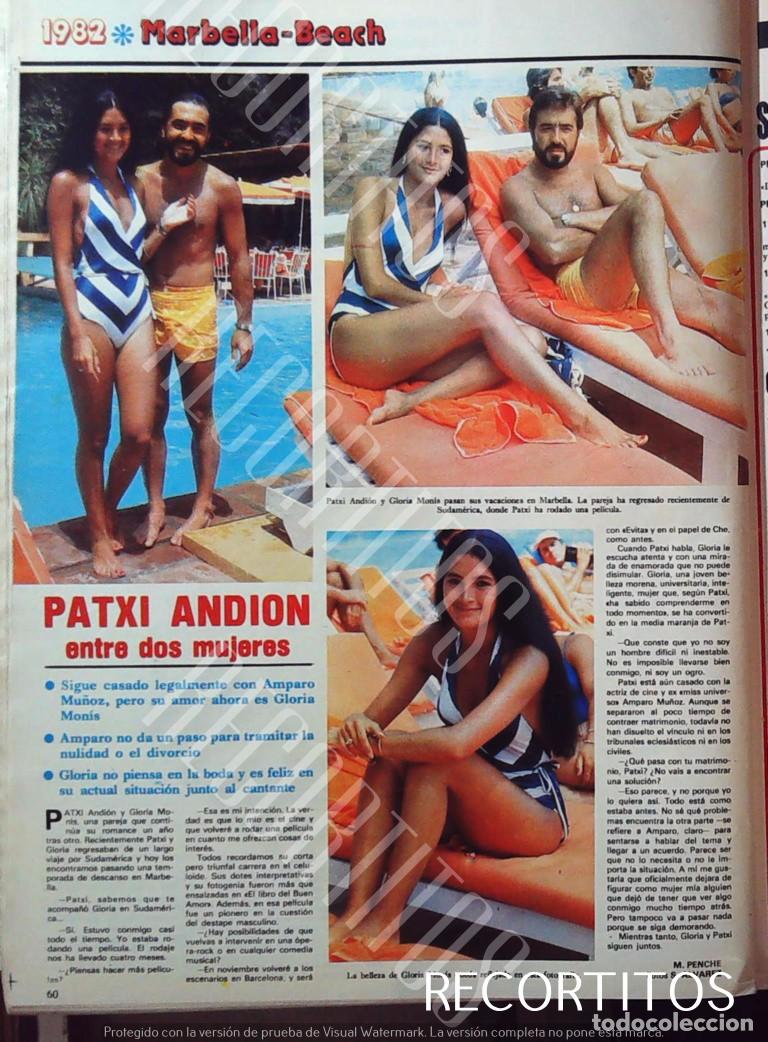 Coleccionismo de revistas y peri&oacute;dicos: PATXI ANDION GLORIA MONIS