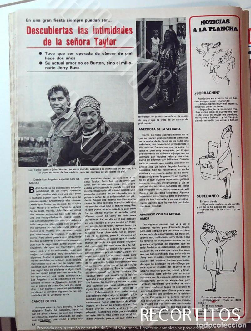 Coleccionismo de Revistas y Peri&oacute;dicos: elizabeth taylor liz richard burton