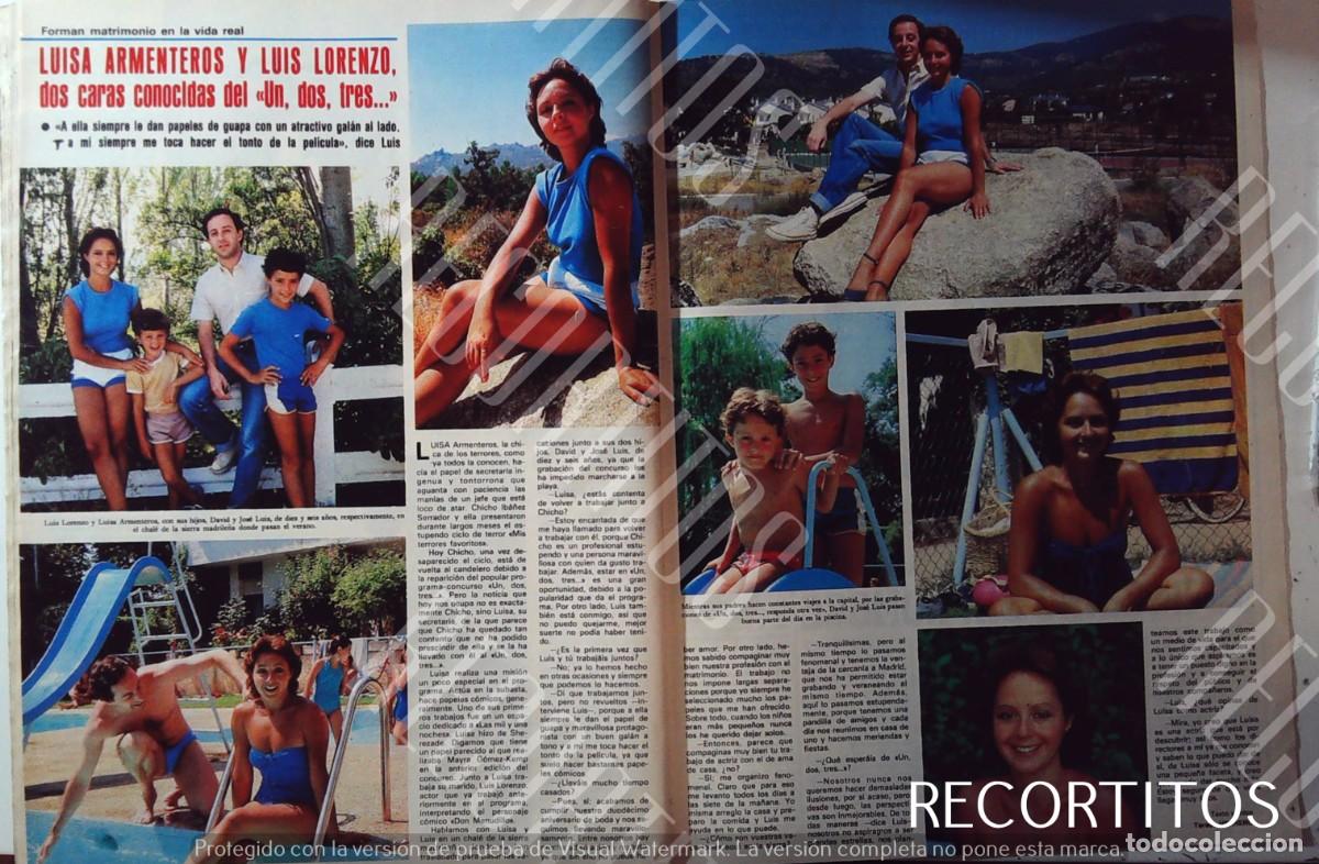 Coleccionismo de revistas y peri&oacute;dicos: LUISA ARMENTEROS LUIS LORENZO