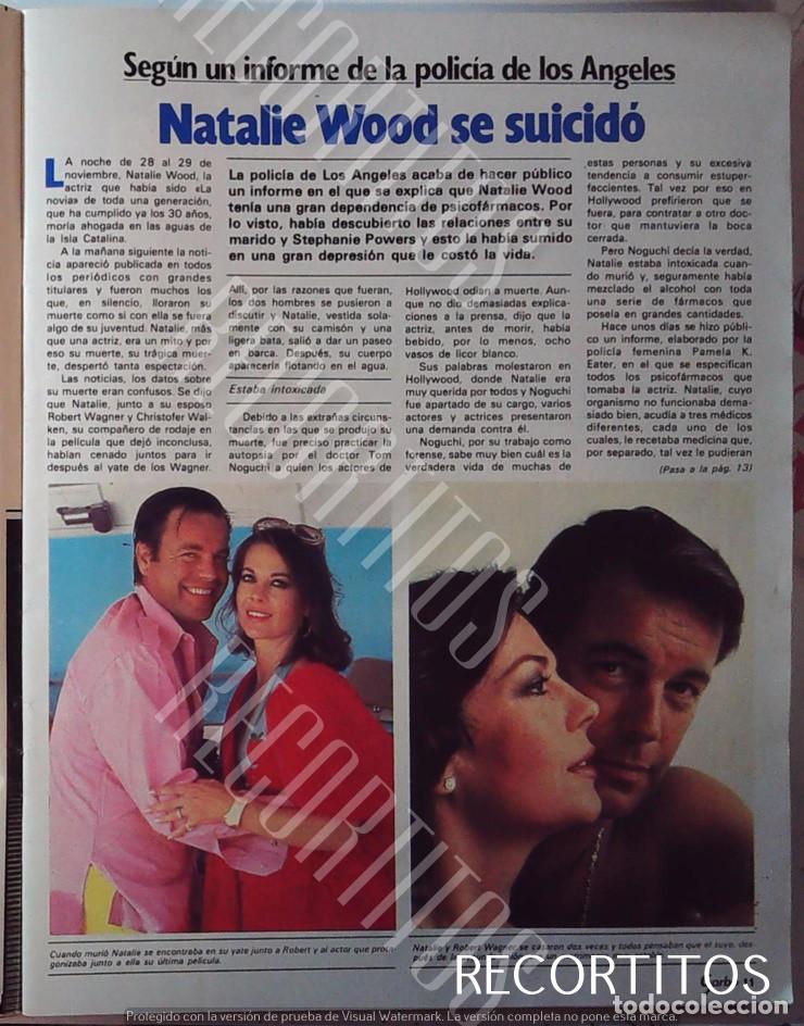 Coleccionismo de Revistas y Peri&oacute;dicos: NATALIE WOOD ROBERT WAGNER