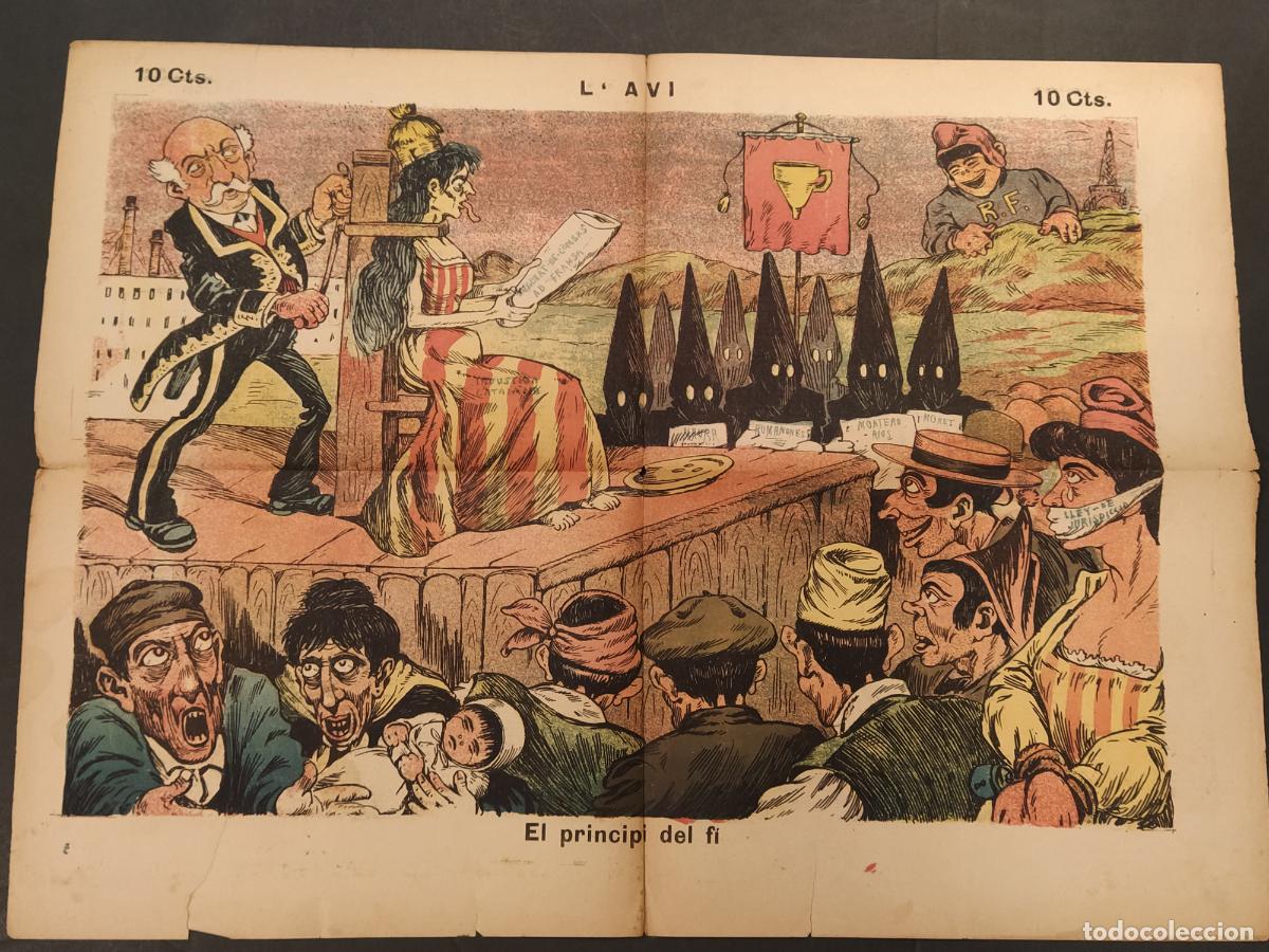Coleccionismo de revistas y peri&oacute;dicos: L'AVI - NUMERO 6 ANY 1906 - REVISTA ANTIGA SATIRICA - (V-26.261)