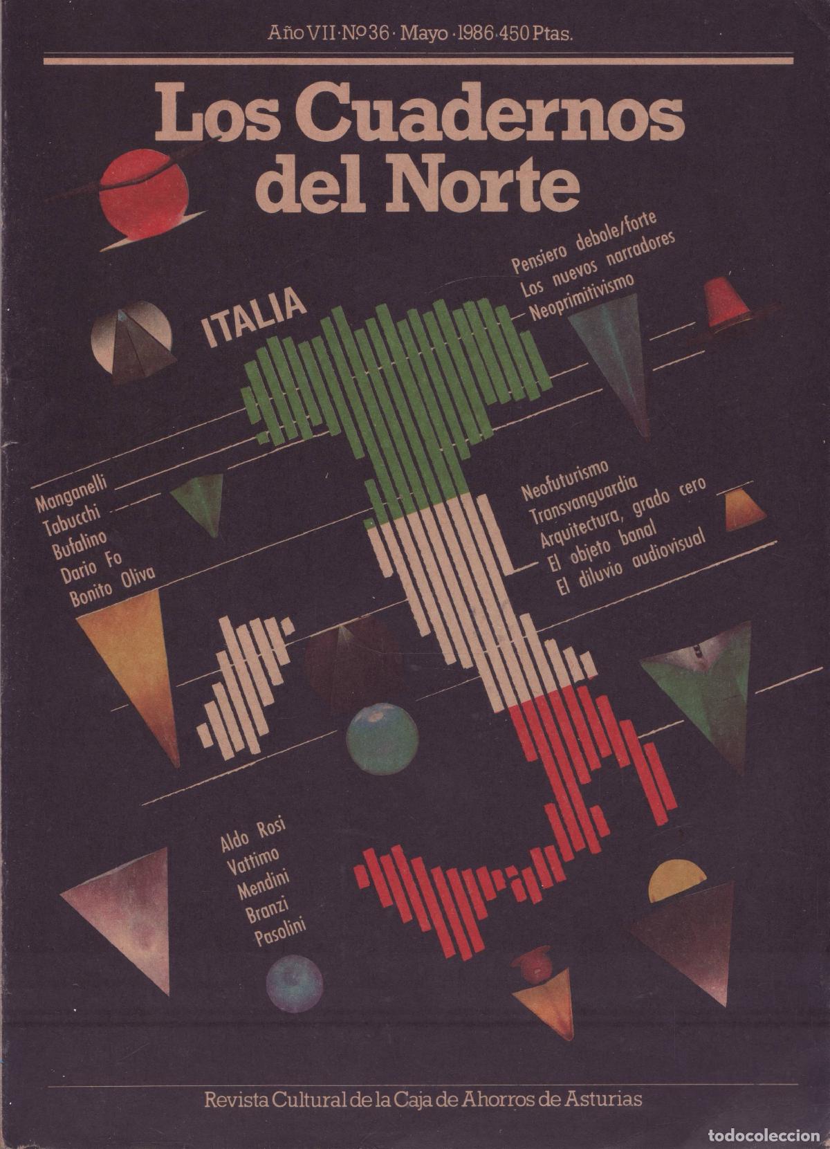 Collezionismo di Riviste e Giornali: Los cuadernos del norte (Italia) (36, Mayo 1986) - Varios autores