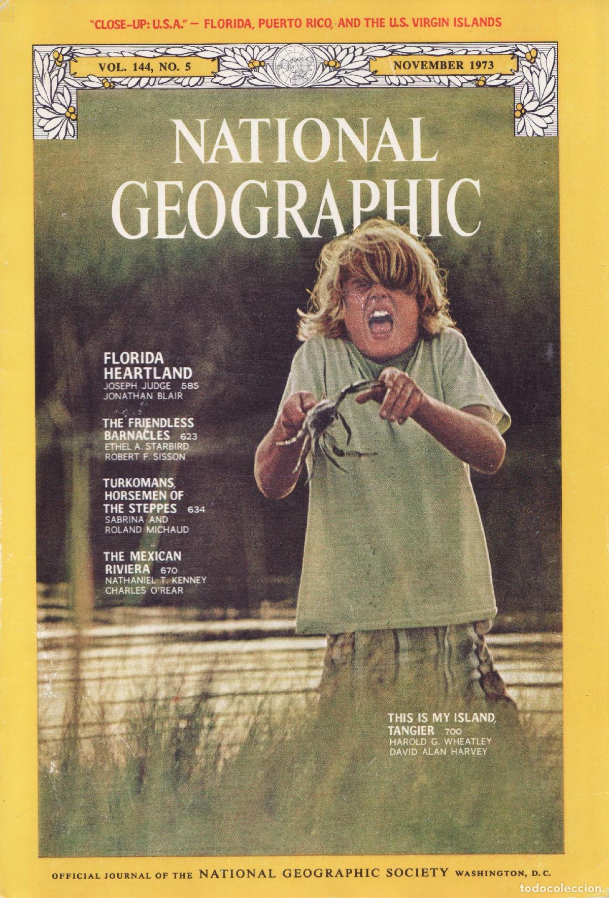 Collezionismo di Riviste e Giornali: National geographic (Vol 144, 5, November 1973) - Varios autores