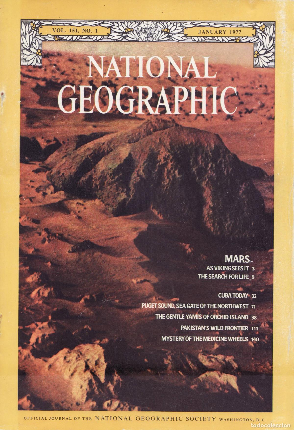 Collezionismo di Riviste e Giornali: National geographic (Vol 151, 1, January 1977) - Varios autores