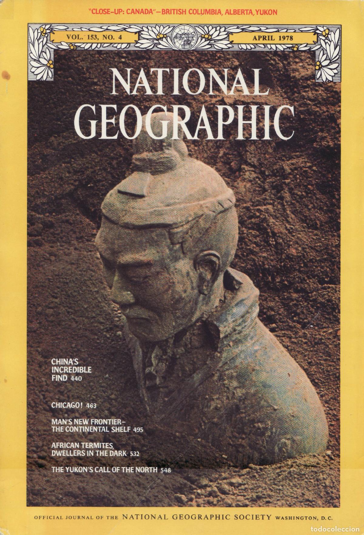 Collezionismo di Riviste e Giornali: National geographic (Vol 153, 4, April 1978) - Varios autores