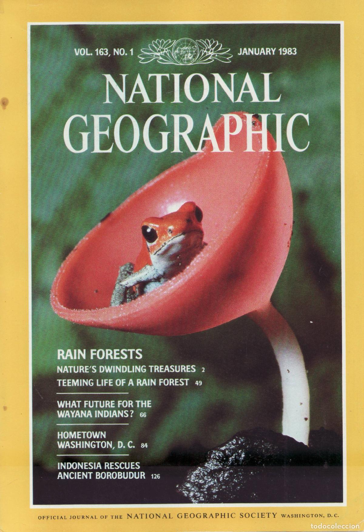 Collezionismo di Riviste e Giornali: National geographic (Vol 163, 1, January 1983) - Varios autores