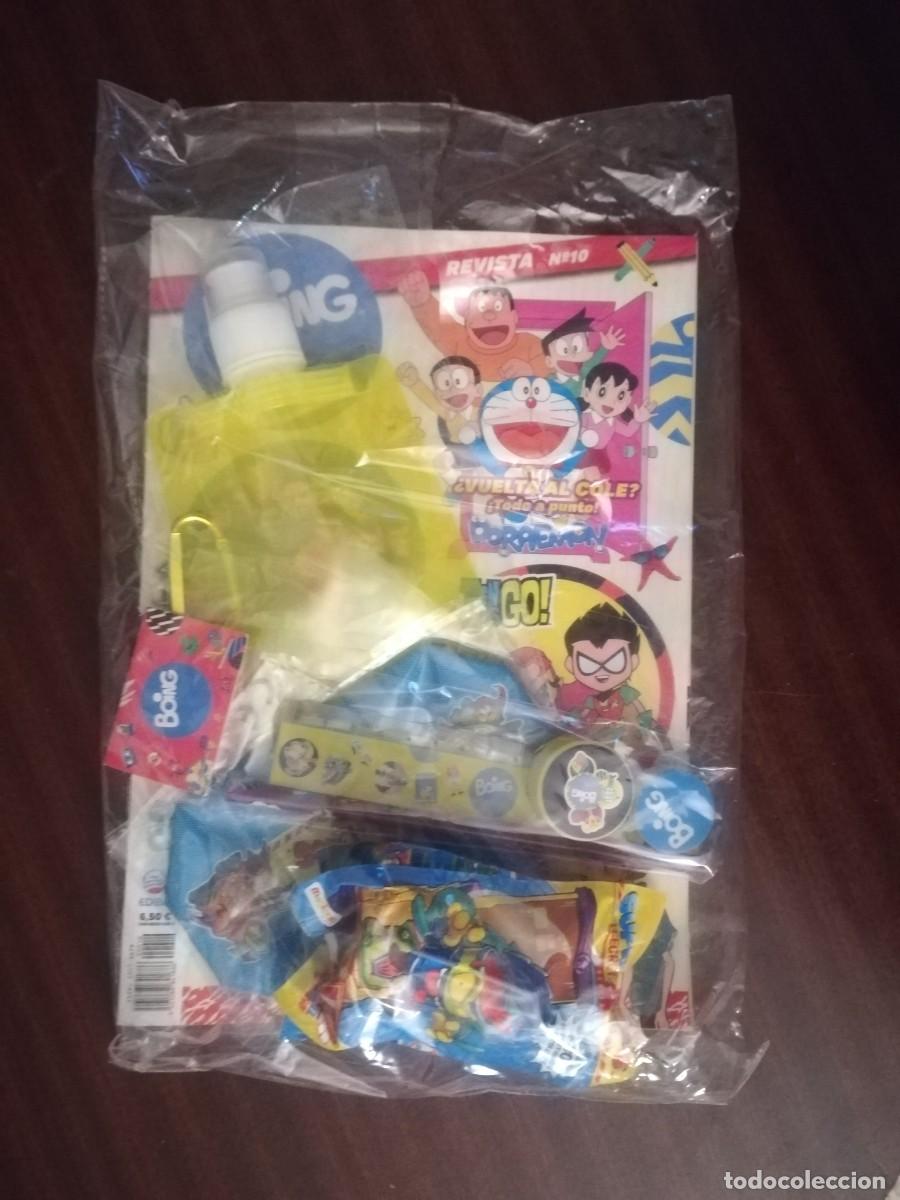 Coleccionismo de revistas y peri&oacute;dicos: Revista Boing N&ordm; 10 precintada con regalos
