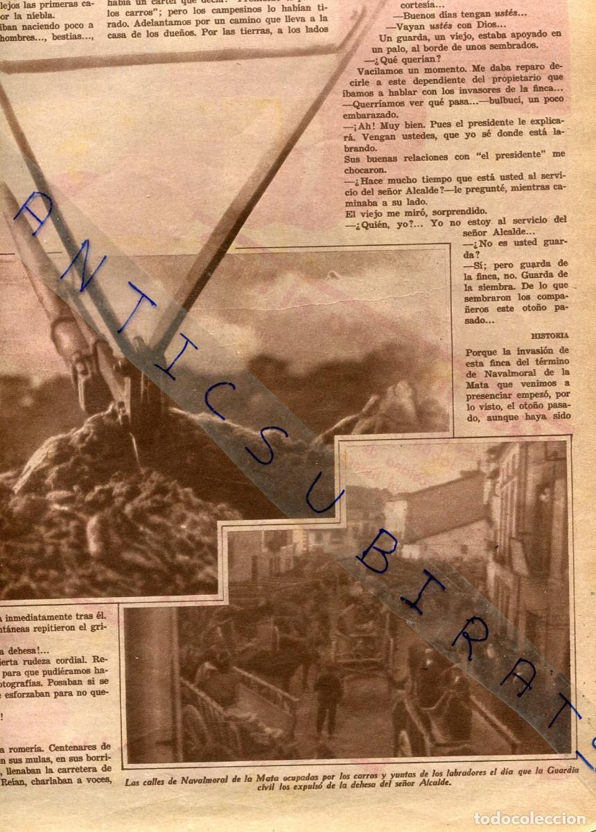 Collectionnisme de Revues et Journaux: REVISTA A&Ntilde;O 1933 REVOLUCION CAMPESINA EN NAVALMORAL DE LA MATA EXTREMADURA DEPORTIVO DE LA CORU&Ntilde;A