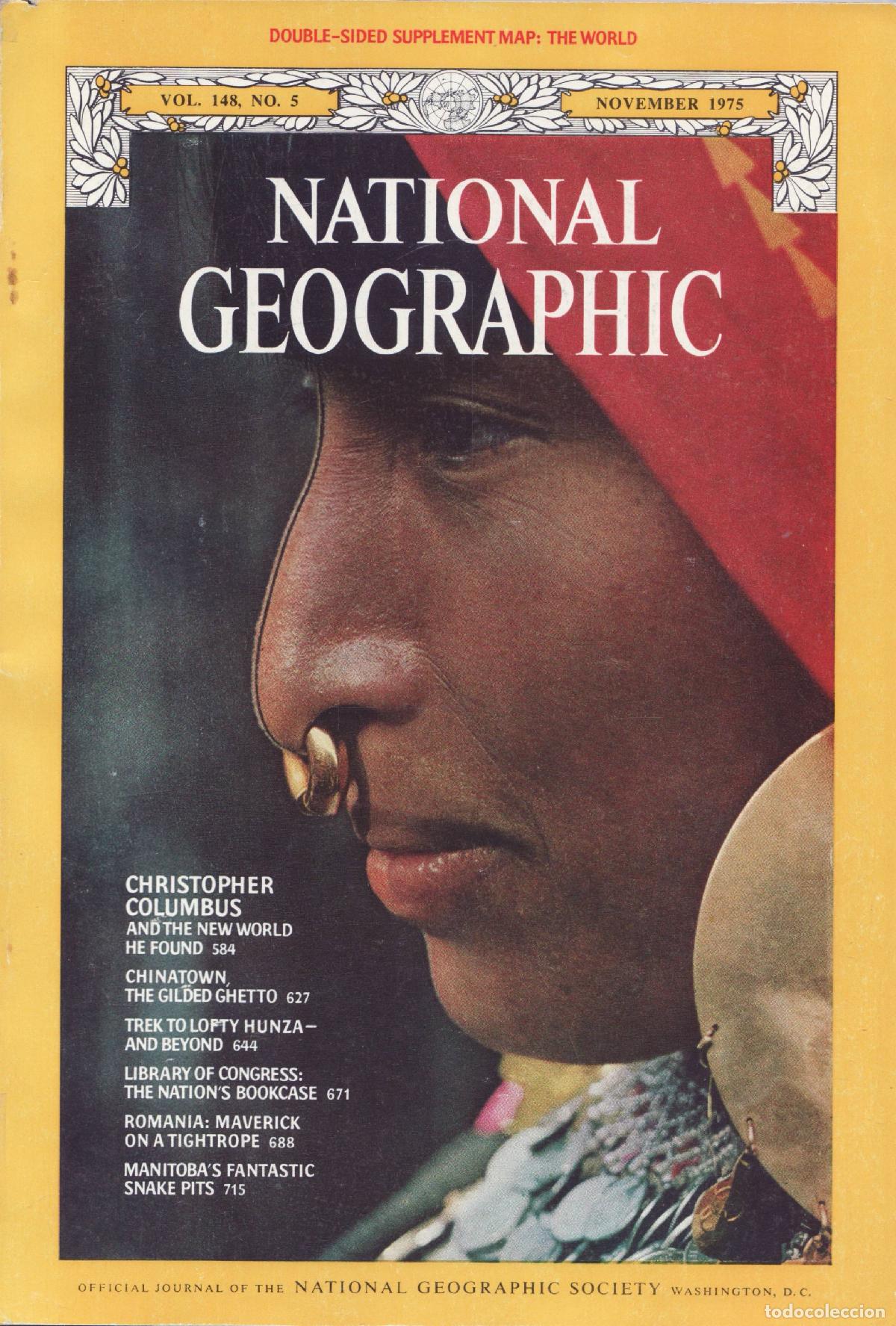 Collezionismo di Riviste e Giornali: National geographic (Vol 148, 5, November 1975) - Varios autores