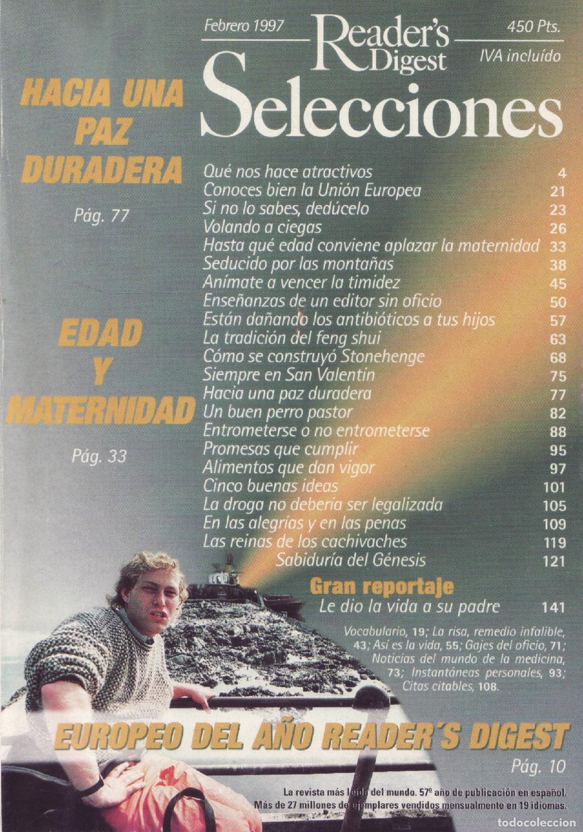 Collezionismo di Riviste e Giornali: Selecciones del Reader's Digest (Febrero 1997, 675) - Varios autores
