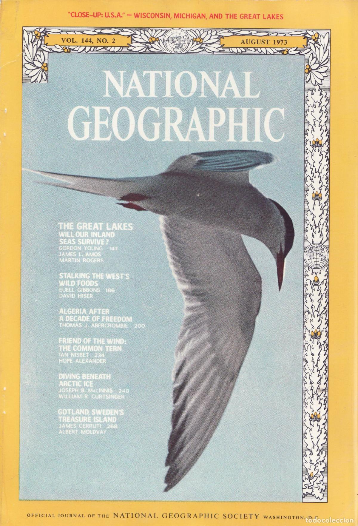 Collezionismo di Riviste e Giornali: National geographic (Vol 144, 2 August 1973) - Varios autores