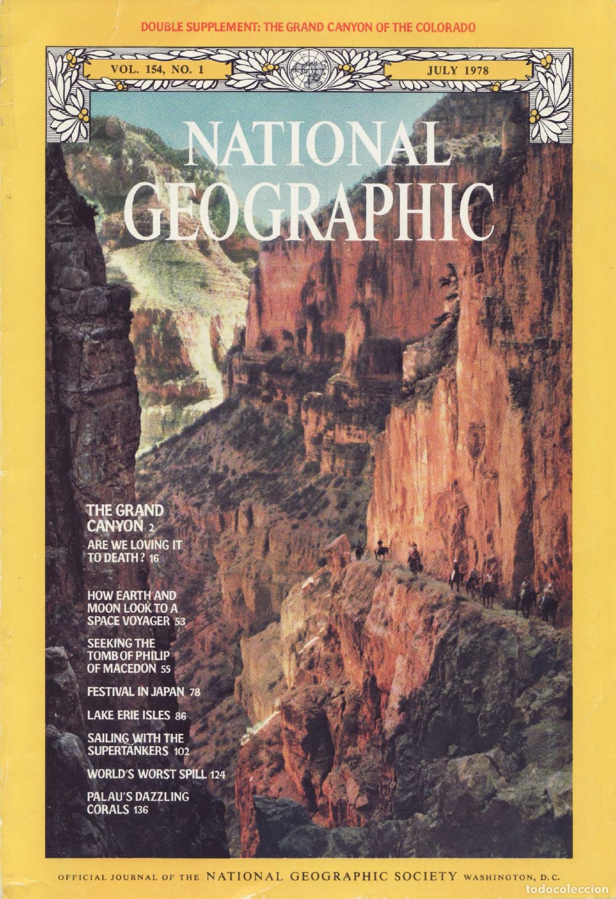 Collezionismo di Riviste e Giornali: National geographic (Vol 154, 1 July 1978) - Varios autores