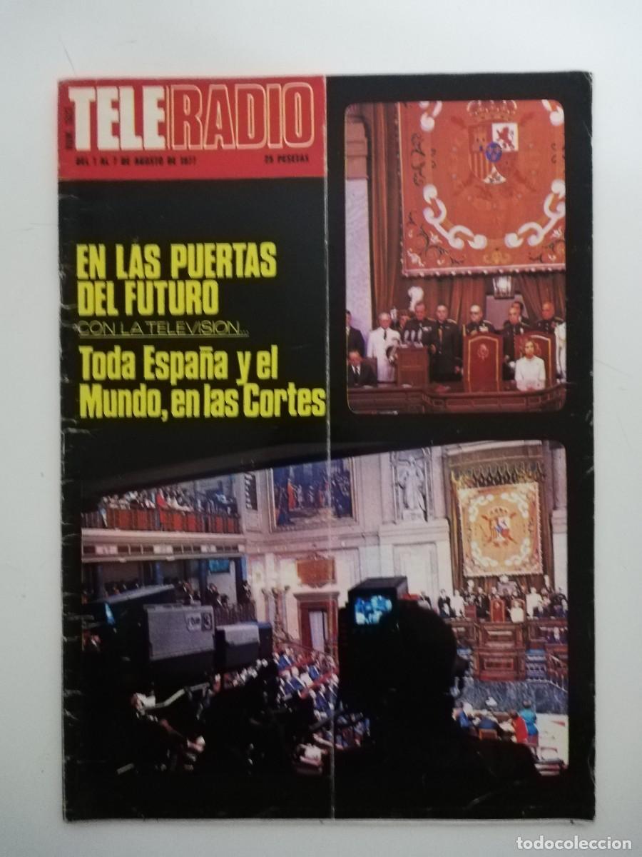 Coleccionismo de revistas y peri&oacute;dicos: TELERADIO 1977 N&ordm; 1023 - LOS NUEVOS VENGADORES, MOCHI, NACHO ARRIETA, CARY GRANT, NORMA DUVAL