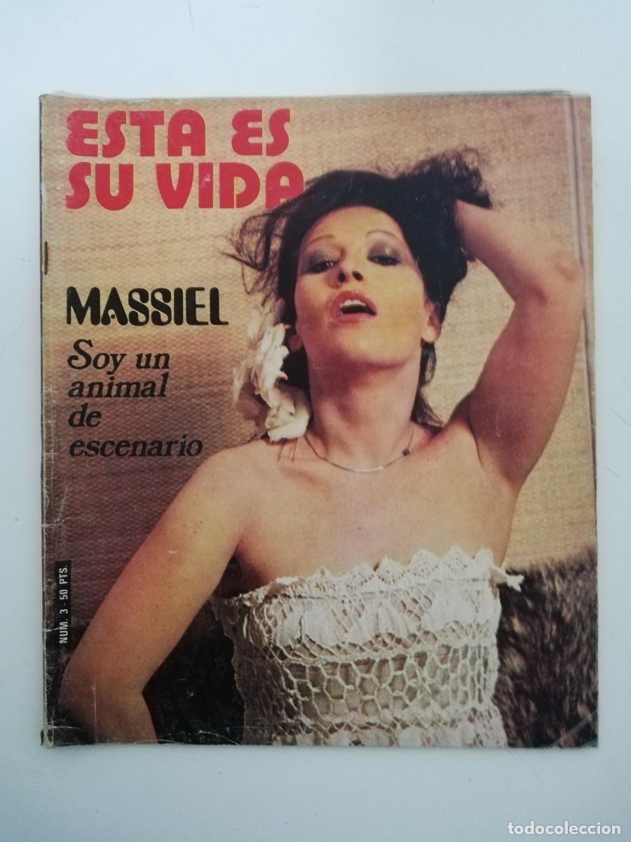 Coleccionismo de Revistas y Peri&oacute;dicos: REVISTA ESTA ES SU VIDA N&ordm; 3 - MASSIEL