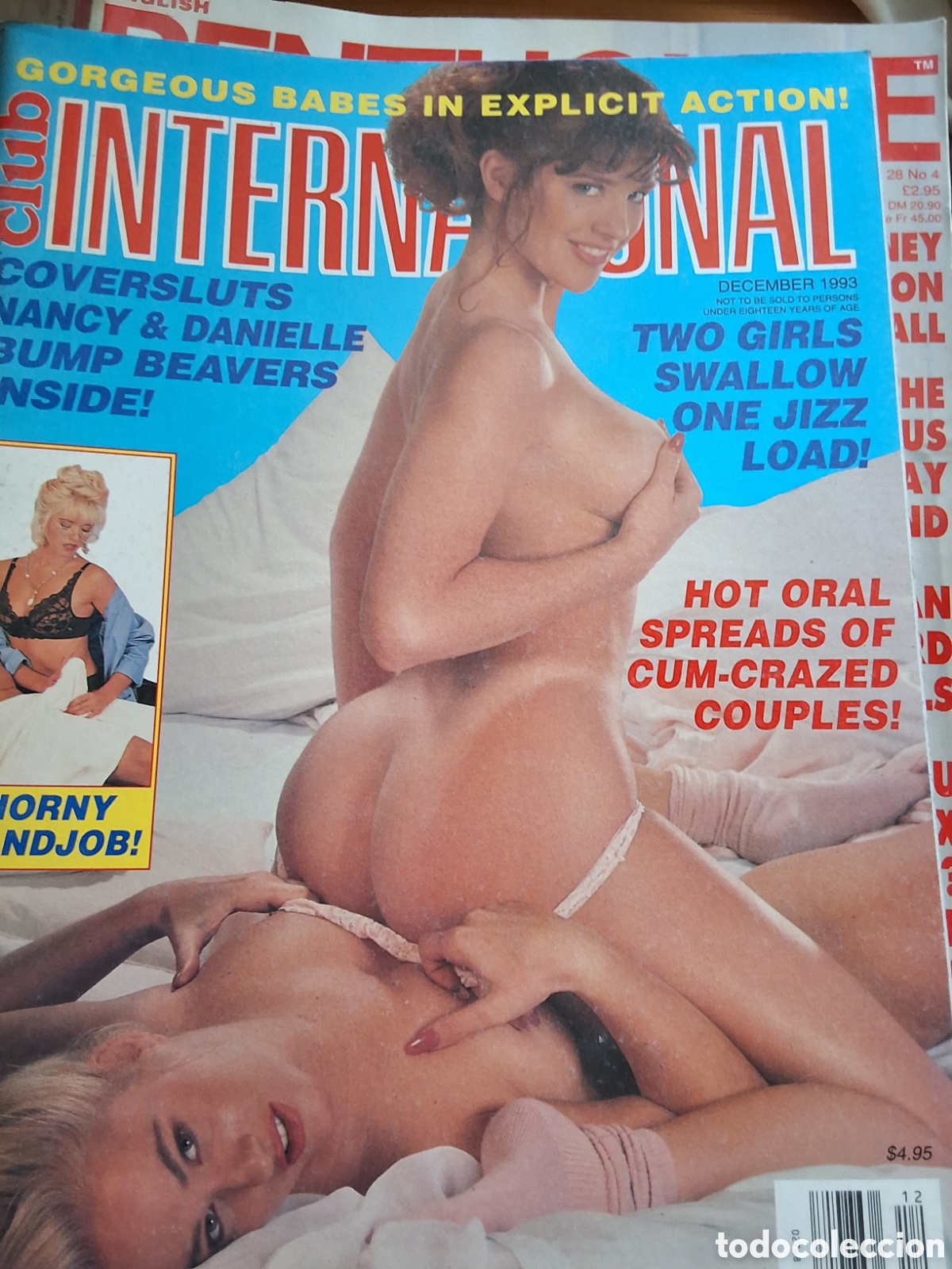 Coleccionismo de Revistas y Peri&oacute;dicos: Club international americano revista er&oacute;tica desnudos mujeres a&ntilde;o 1993/12