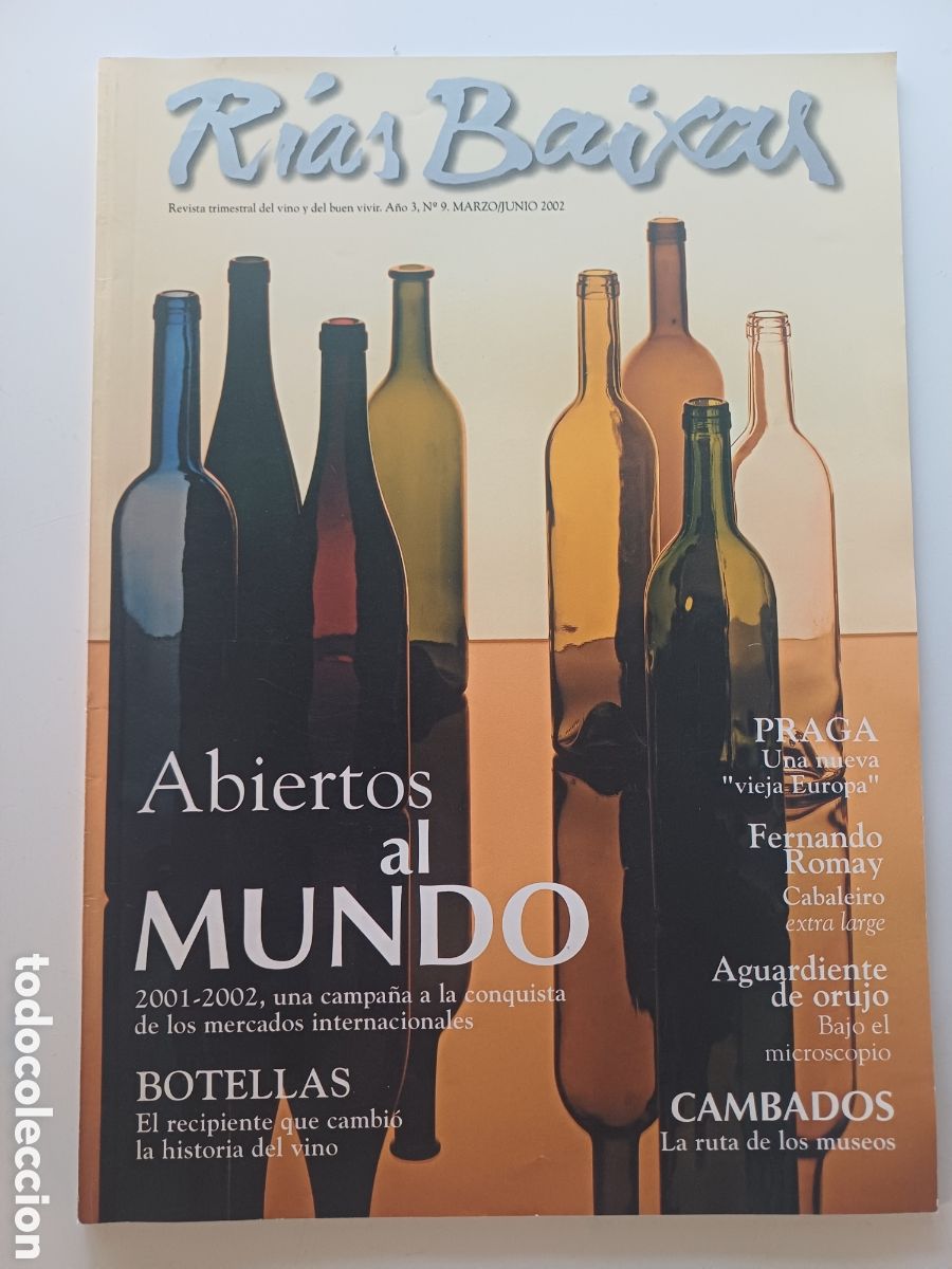 Coleccionismo de Revistas y Peri&oacute;dicos: Revista R&iacute;as Baixas Vino y buen vivir a&ntilde;o 3 n&uacute;mero 9 marzo junio 2002