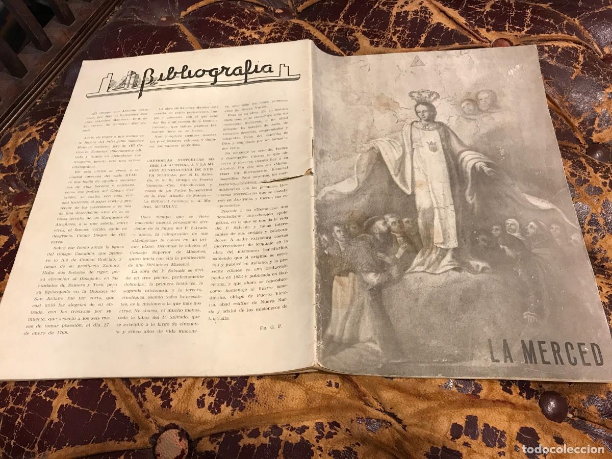 Coleccionismo de revistas y peri&oacute;dicos: REVISTA. LA MERCED. N&ordm; 19. 1947. (RELIGI&Oacute;N)