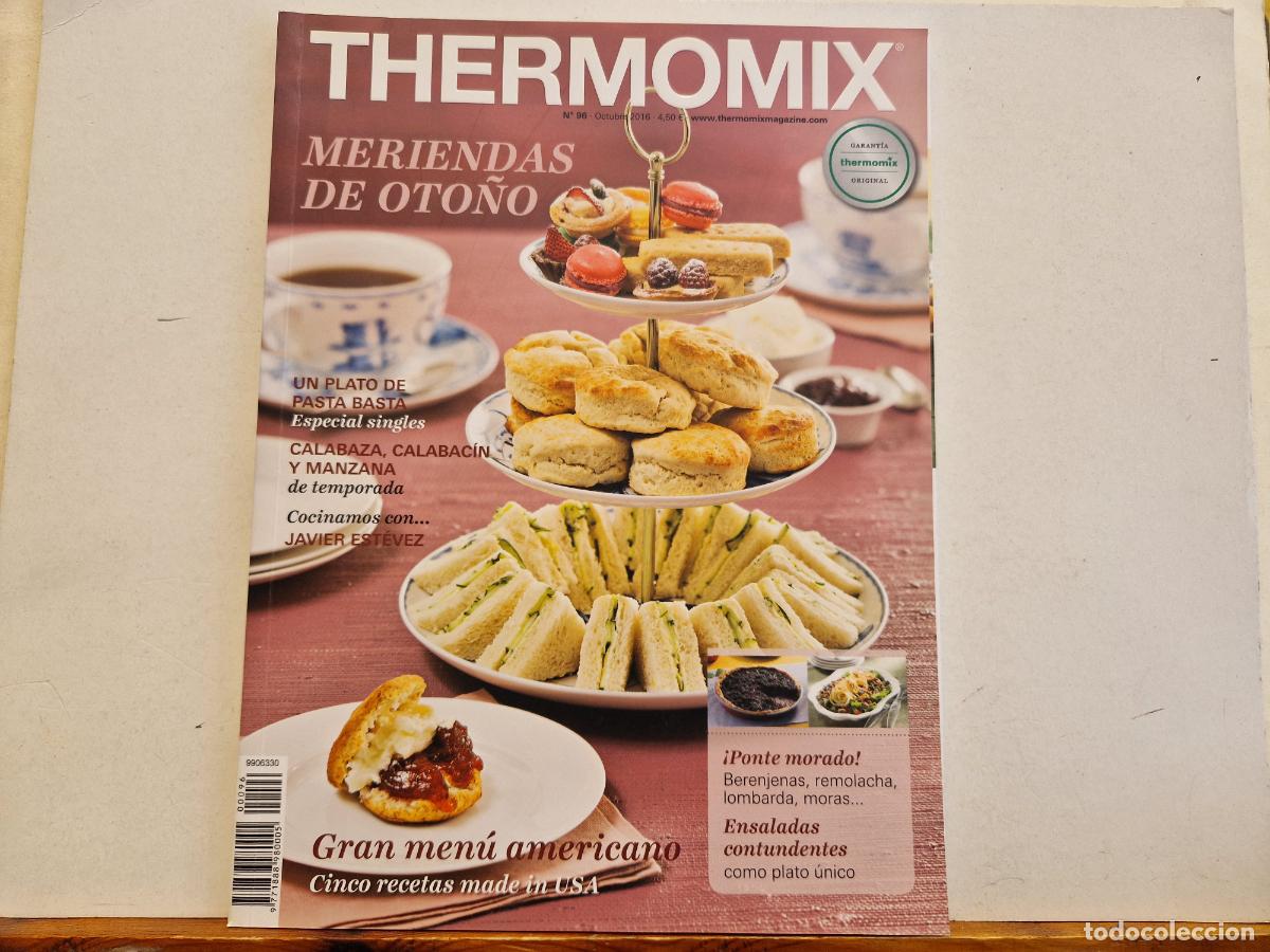 Coleccionismo de revistas y peri&oacute;dicos: REVISTA THERMOMIX. MERIENDAS DE OTO&Ntilde;O. GRAN MENU AMERICANO. NUMERO 96