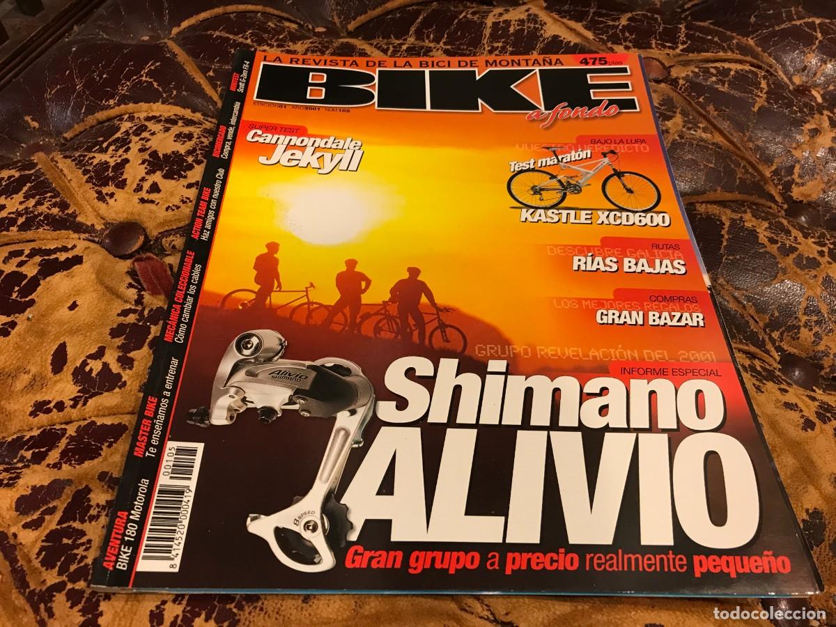 Coleccionismo de Revistas y Peri&oacute;dicos: REVISTA DE CICLISMO (BIKE) 2001. N&ordm; 105. INFORME ESPECIAL ALIVIO. TEST CANNONDALE JEKYLL