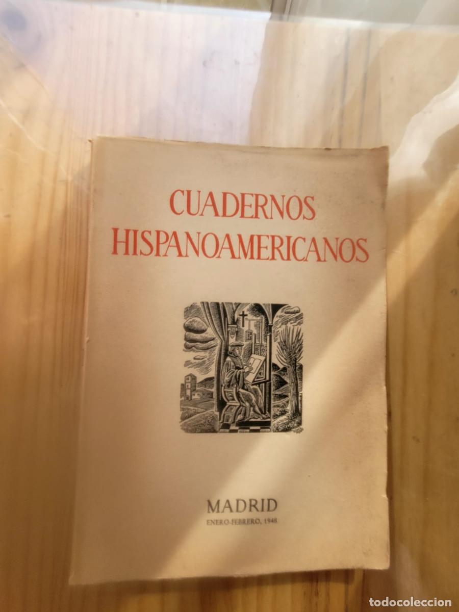 Coleccionismo de revistas y peri&oacute;dicos: CUADERNOS HISPANOAMERICANOS N&ordm; 1, ENERO-FEBRERO DE 1948