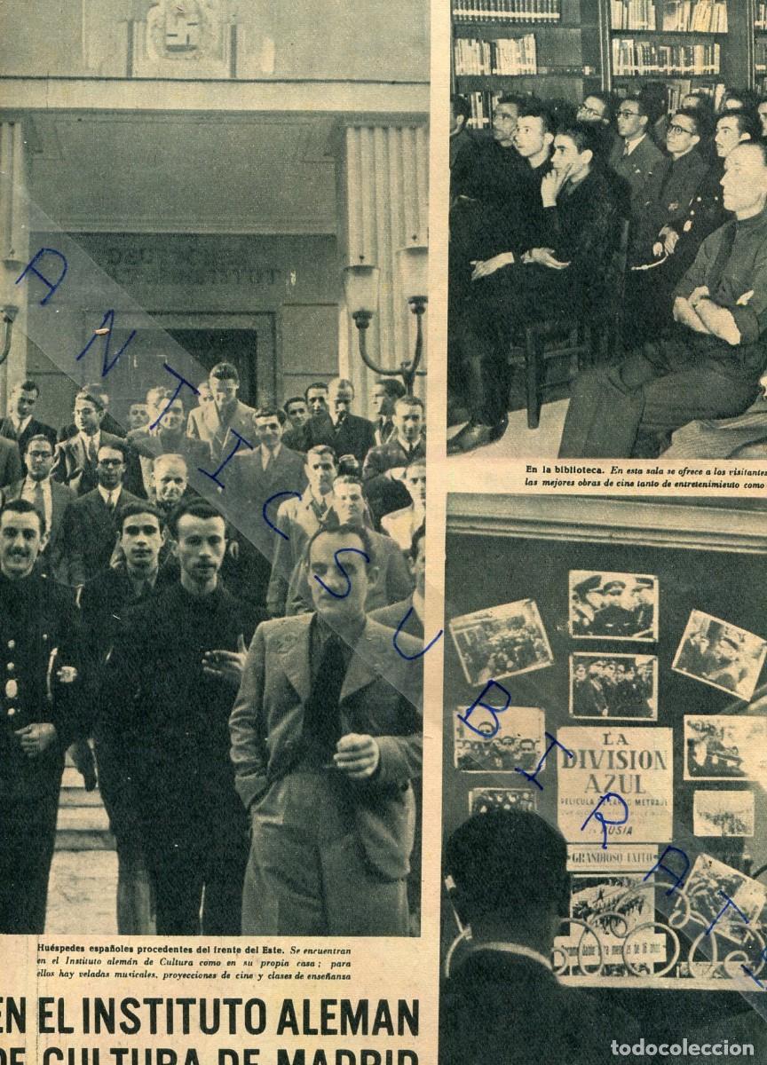 Coleccionismo de Revistas y Peri&oacute;dicos: REVISTA A&Ntilde;O 1943 2WW 2GM SEGUNDA GUERRA MUNDIAL INSTITUTO ALEMAN DE CULTURA DE MADRID DIVISION AZUL