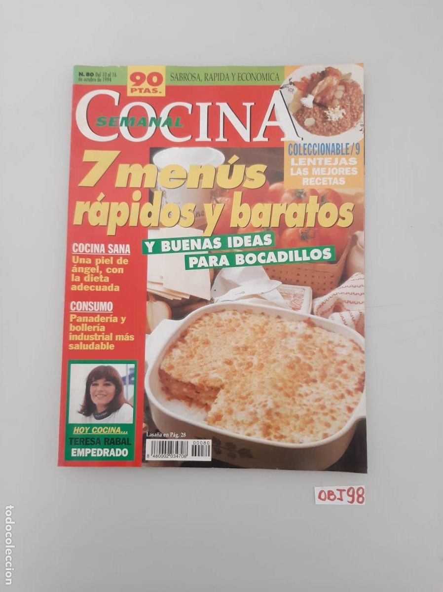 Sammeln von Zeitschriften und Zeitungen: Revista: cocina.,.,.