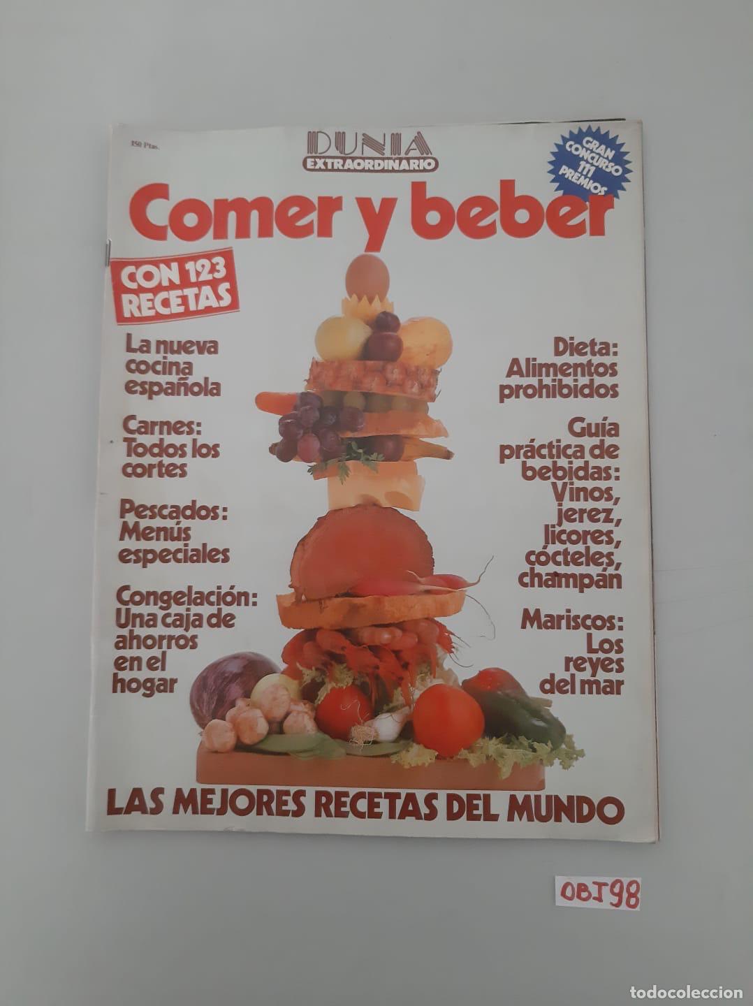 Coleccionismo de revistas y peri&oacute;dicos: Revista: comer y beber