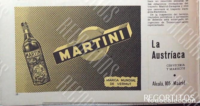 Colecionismo de Revistas e Jornais: 1959 anuncio martini