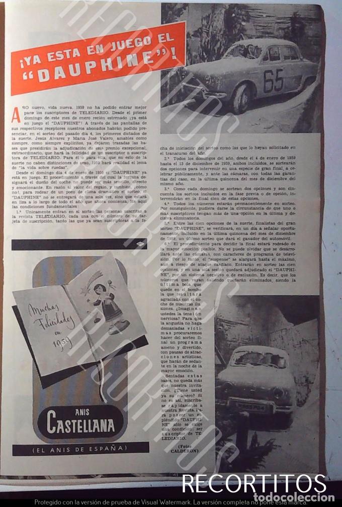 Colecionismo de Revistas e Jornais: 1959 anis la catellana los reyes magos bombilla philips