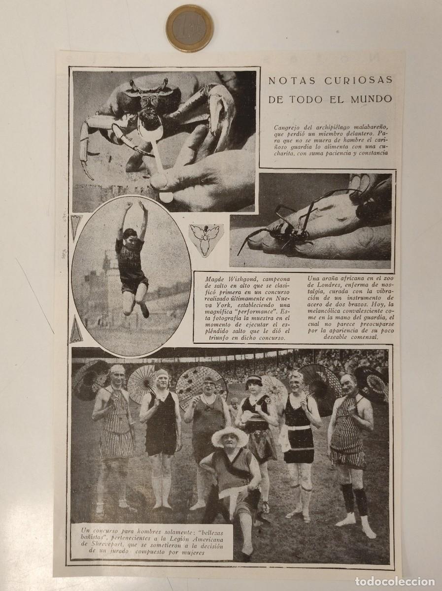Coleccionismo de revistas y peri&oacute;dicos: HOJA REVISTA ORIGINAL ANTIGUA. LEGION AMERICANA SHREVEPORT. HOMBRES VESTIDOS MUJER