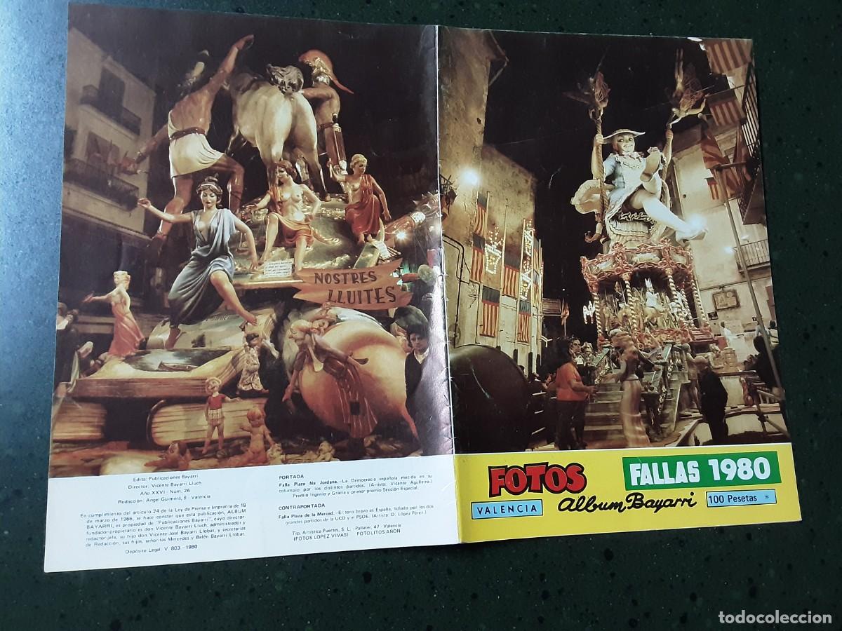 Coleccionismo de Revistas y Peri&oacute;dicos: Fotos fallas 1980 &aacute;lbum Bayarri