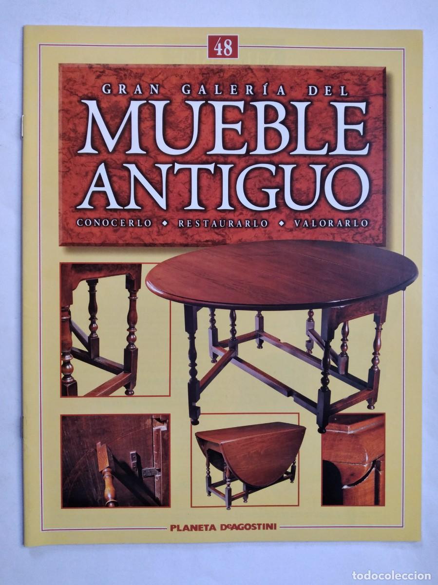 Collezionismo di Riviste e Giornali: GRAN GALER&Iacute;A DEL MUEBLE ANTIGUO N&ordm; 48 ESTILO LUIS FELIPE II SILLAS DIVANES BUTACAS SIGLO XIX