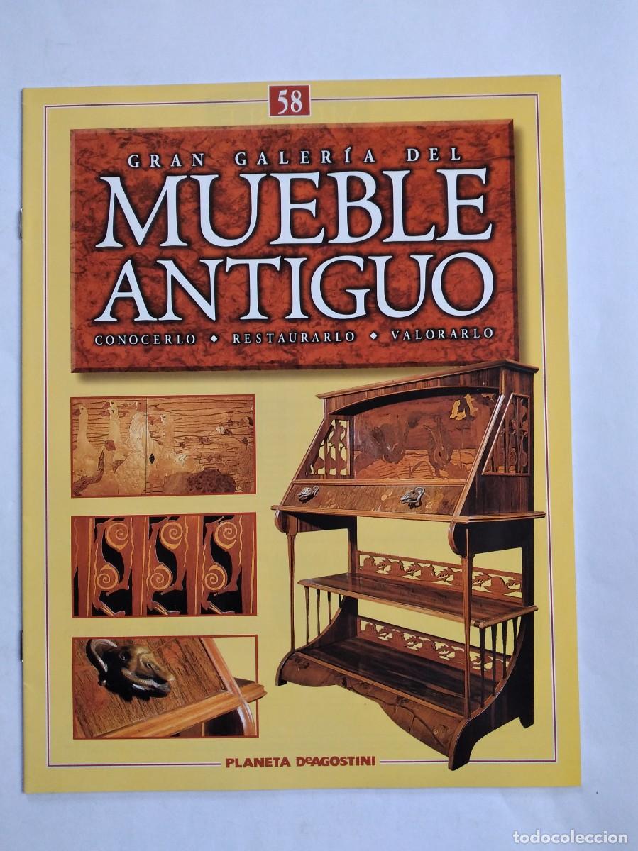Coleccionismo de Revistas y Peri&oacute;dicos: GRAN GALER&Iacute;A DEL MUEBLE ANTIGUO N&ordm; 58 LAS CAMAS V CAMAS MARCOS COMPLEMENTOS SIGLO XIX