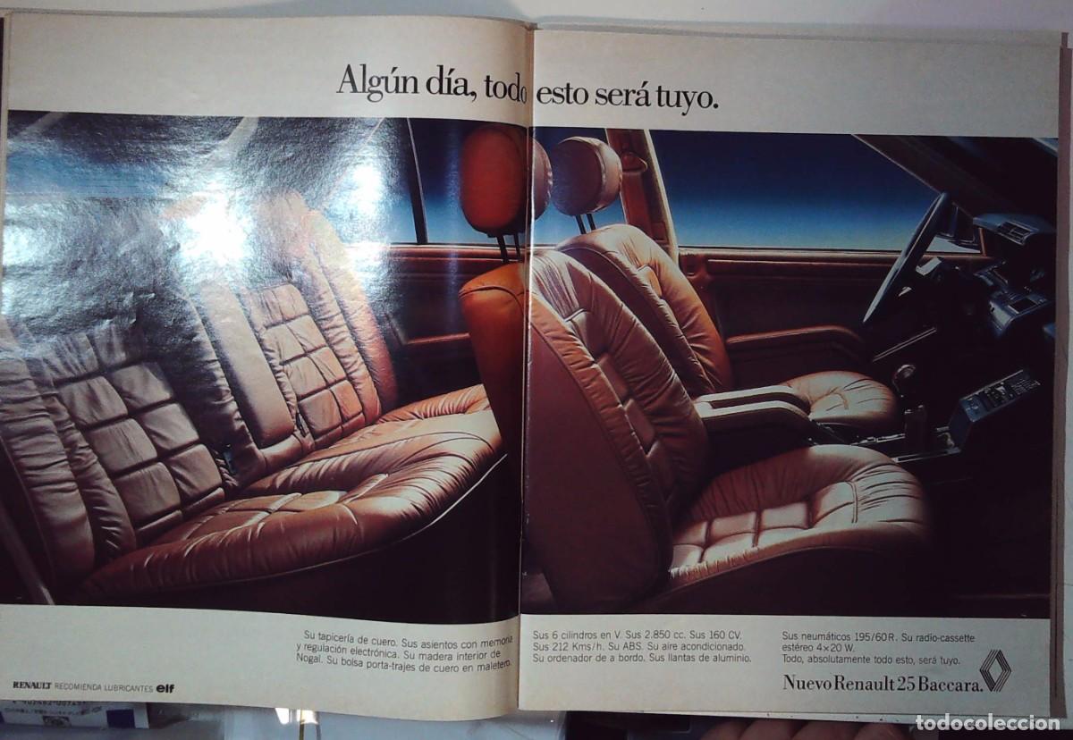 Coleccionismo de Revistas y Peri&oacute;dicos: renault 25 baccara anuncio publicidad