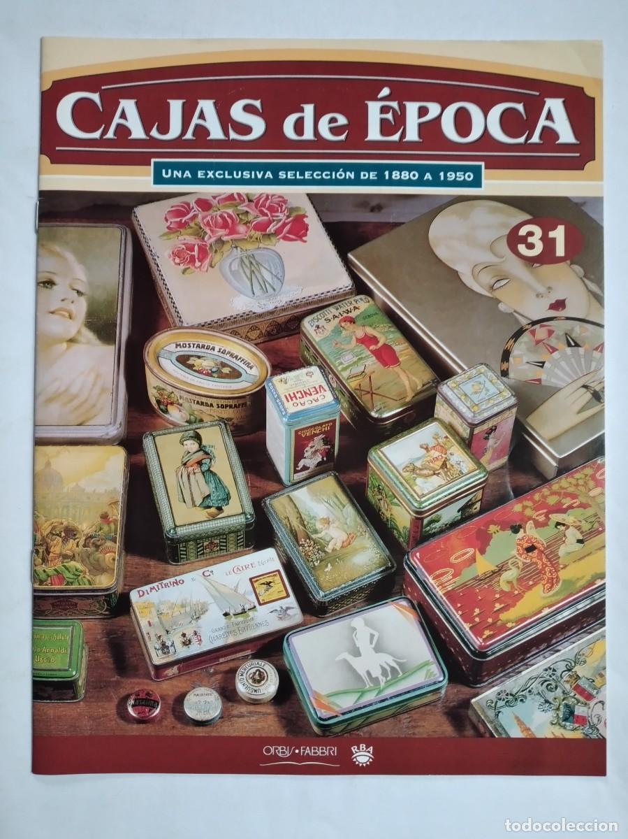 Collection Magazines and Newspapers: CAJAS DE &Eacute;POCA N&ordm; 31 1880 1899 LATAS Y PUBLICIDAD INGLATERRA A LA CABEZA